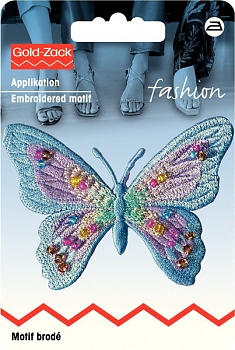 Аппликация  Prym 926164 Бабочка с бусинами