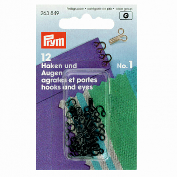 Крючки и петли Prym 263849