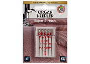 Иглы для швейных машин Organ №65 для эластичных тканей в блистере