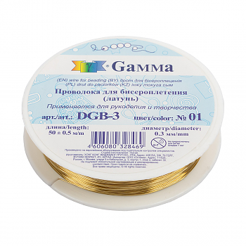 Проволока Gamma DGB-3 №01