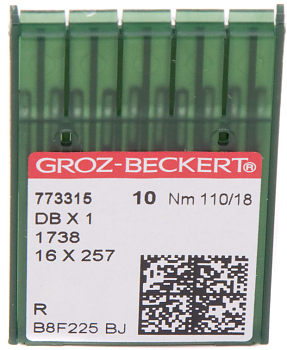 Иглы для промышленных машин Groz-Beckert DBх1 №110