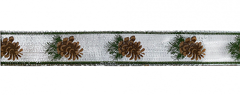 Тесьма  Gamma MDRP-203 под серебро