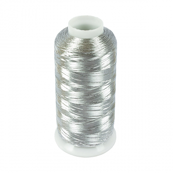 Нитки Gamma MY-06 4570 м под серебро