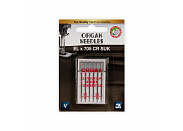 Иглы для швейных машин Organ №80-90 оверлочные 5487000BL